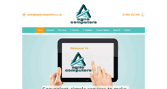 Desktop Screenshot of agilecomputers.co.uk